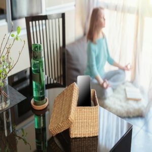 Mental and digital detox concept