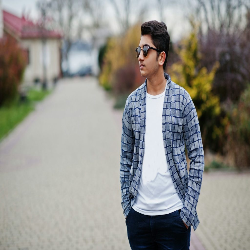 Stylish indian man