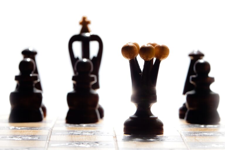 Minden jól megy – mégis feszít valami Chess leader with queen on front