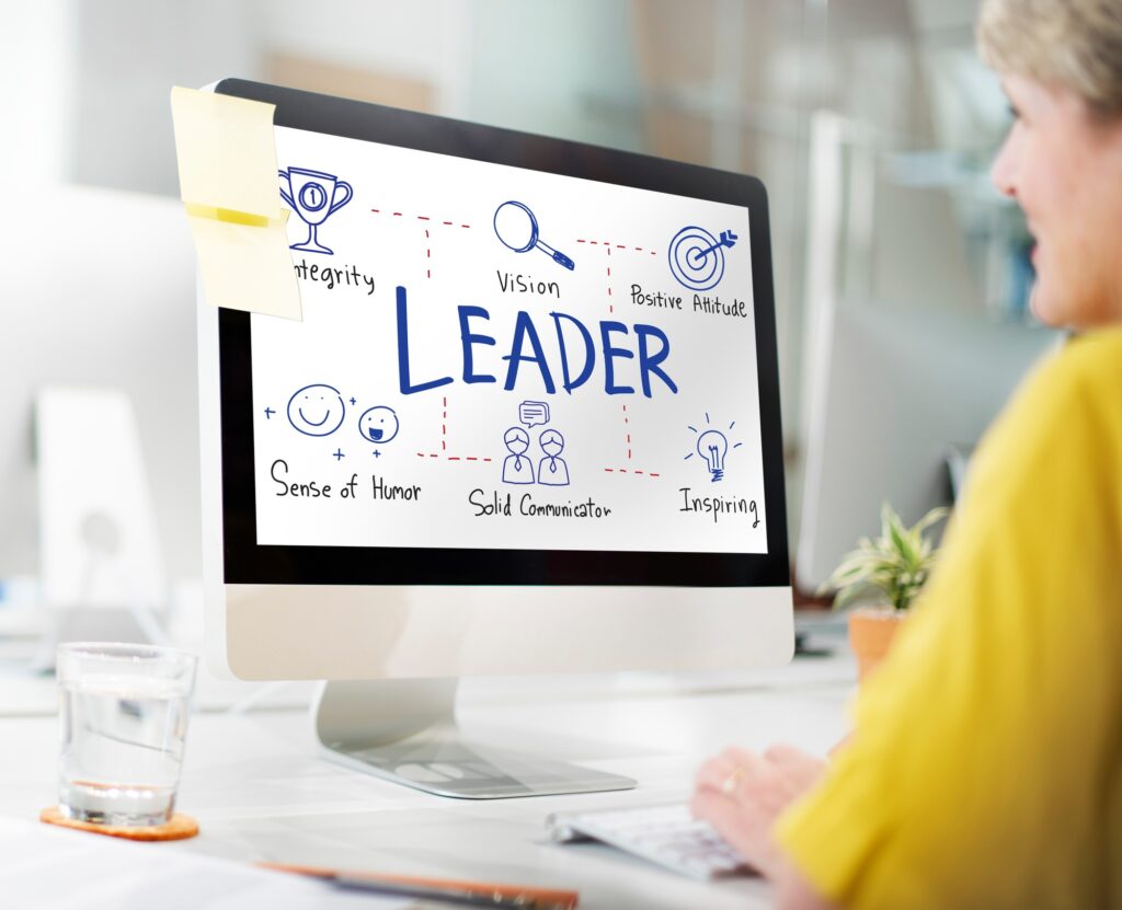 Leader Authority Boss Coach Director Manager Concept